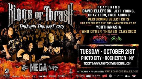 Kings Of Thrash (David Ellefson & Jeff Young ex Megadeth) - Rochester ...