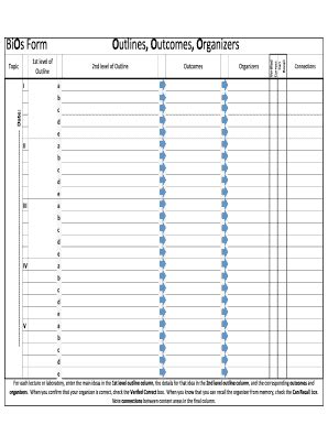 Bios Form 2020-2025 - Fill and Sign Printable Template Online