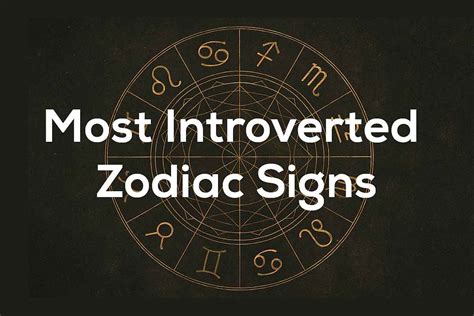 Image result for Most Introverted Zodiac Sign