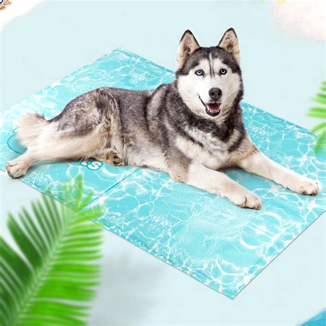 Mora Pets Dog Cooling Mat Gel Cooling Mat for Dogs Pressure Activated Self Cooling Bed Pad Safe ...