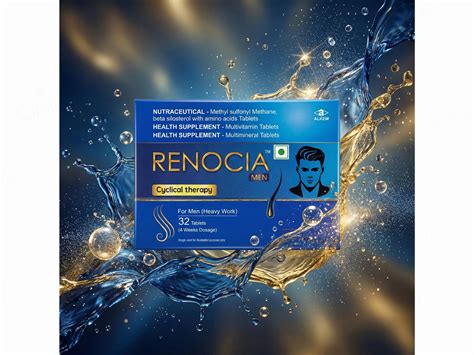 Renocia Men Hair Cyclical Therapy Nutraceutical Tablet For Men 1 Kit ...