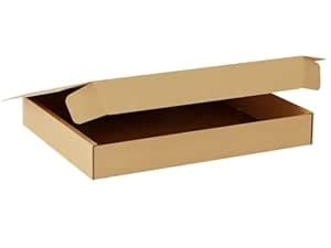 Varda Packaging 3 Ply | Brown (LXBXH) 12X8X2 Inches | Inter Lock ...