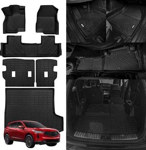 Amazon.com: NQOQN All Weather Floor Mats Fit for Acura RDX 2019-2023 ...