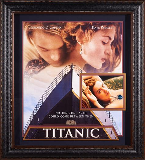 Titanic Movie Poster with 8x10 color of Kate Winslet with Replica Neck ...