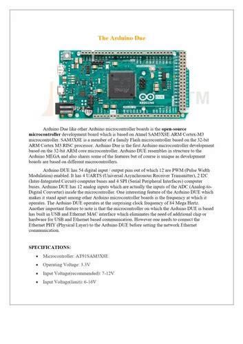 Image result for Arduino Due Board Projects