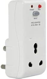 HaweII's Lifesavior Shock Safe Plastic 16A 30mA PRCD Adaptor EL Circuit ...