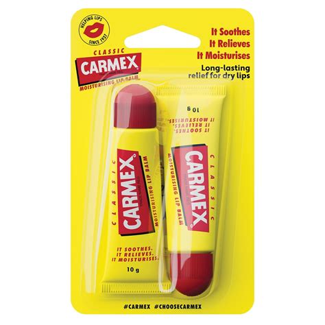 Carmex Classic Lip Balm Tube - HelloSupermarket