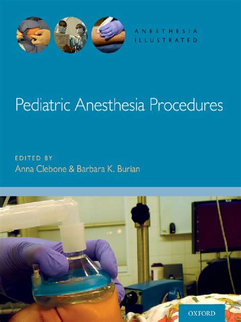 Pediatric Anesthesia 的图像结果