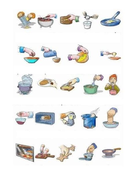 Cooking Verbs 的图像结果