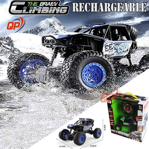QP 1:18 Remote Control Hero Rechargeable Rock Climbing High Speed ...