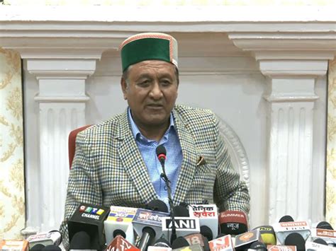 Himachal Minister Jagat Singh Negi urges Governor to suspend Forest ...