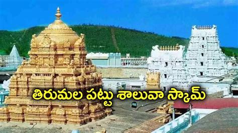 What Is Tirumala Silk Shaluva Scam In Telugu,తిరుమలలో బయటపడ్డ మరో ...