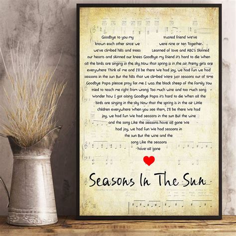 Seasons In The Sun