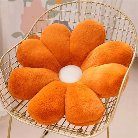 Buy AVSHUB Cute Flower Shaped Floor Cushion for Kids Room Living Room ...