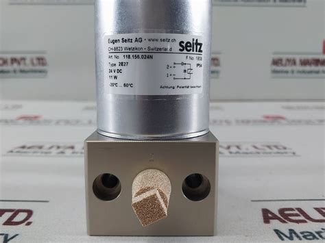Eugen Seitz 118.156.024N Solenoid Valve Coil – Aeliya Marine Tech