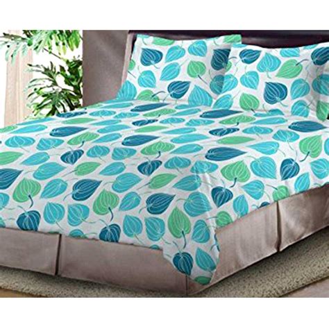 Bombay Dyeing Elements Bedsheet With Two Pillow Cover