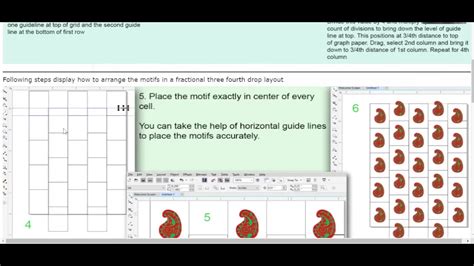 Creating Repeted Pattern in CorelDRAW 的图像结果