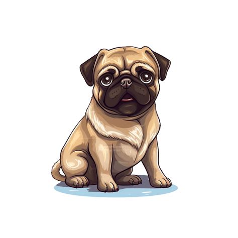 Pug Clipart, aesthetic 23859136 PNG