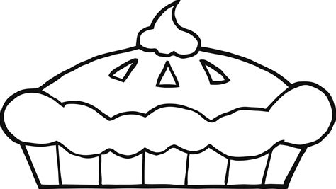 Pie Coloring Pages - Best Coloring Pages For Kids