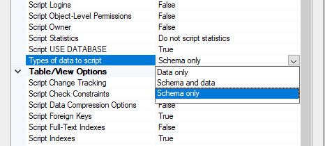 How to Get SQL Database Script 的图像结果
