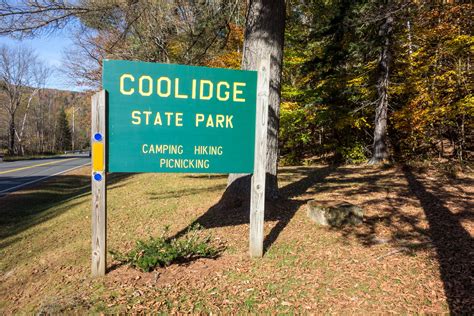 Coolidge State Park, a Vermont State Park located near Rutland