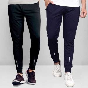 CAVISH Striped Men Black, Blue Track Pants - Buy CAVISH Striped Men ...