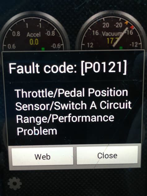 Error Code P0121 的图像结果