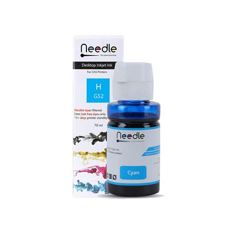 Needle New GT52 GT 52 Compatible Inkjet Ink Refill for HP 5810, 5811 ...