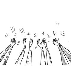 Image result for Hands Clapping Vector Sketch