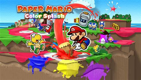 Image result for Paper Mario Color Splash World Map