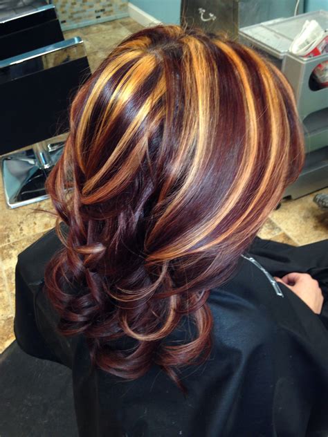 Black hair with blonde highlights - buildingjulu