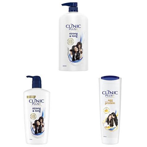 Buy Clinic Plus Strong & Long Shampoo 1 L & Clinic Plus Strong & Long ...