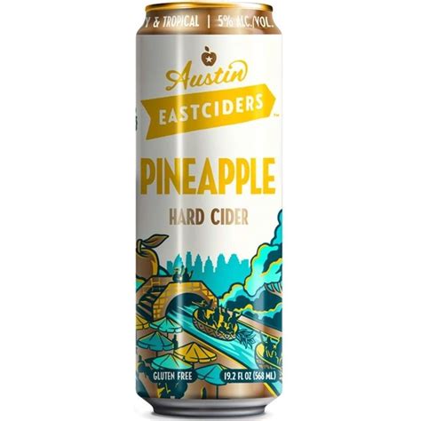Austin Eastciders Pineapple Cider - Shop Hard cider at H-E-B