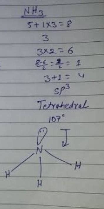 Identify the shape of these compound. NH3, SO4,SF6 - Brainly.in