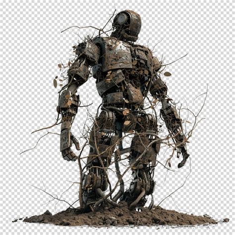 Robot Machine On Transparent Background 的图像结果