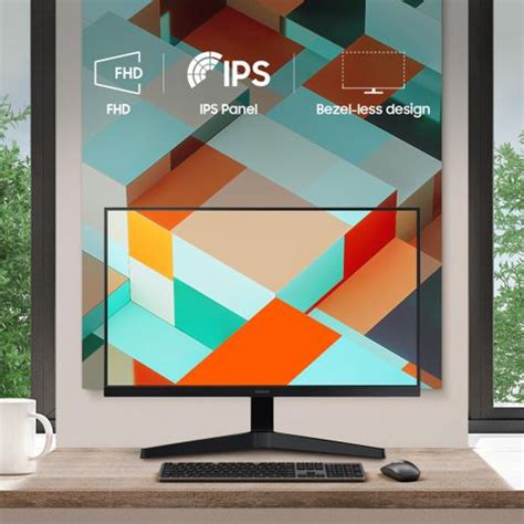 Samsung 60.96 cm (24 inch) Full HD LED Backlit IPS Panel with 3-Sided ...