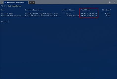 Rezultat imagine pentru Find Mac Address via HTML