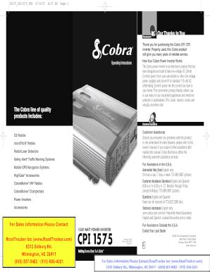 Fillable Online 10275 CPI1575 PH3 8/14/07 8:37 AM Page 1 Main Icons Our ...