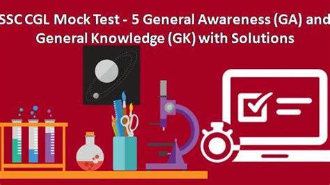 SSC CGL Mock Test-5 General Awareness (GA) and General Knowledge (GK ...