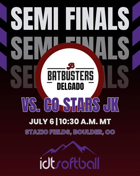 OC Batbusters Delgado 🥎 | We’re headed to the IDT semi-finals tomorrow ...