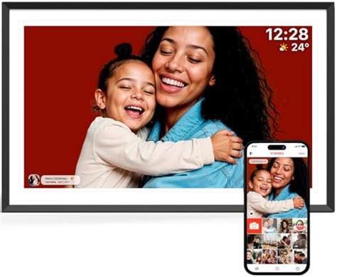 Buy ApoloSign Frameo 15.6 Inch Digital Photo Frame, 32GB Smart WiFi ...