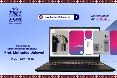 IIM Sambalpur Merchandise - 10 Shades