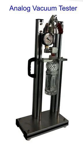 Hot Fill Vacuum Tester - Hot Filled Juice Vacuum Tester Manufacturer ...