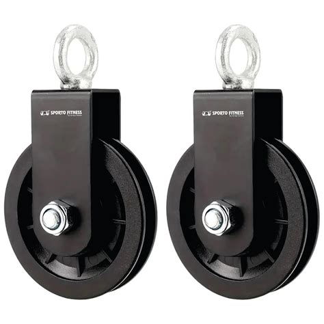SPORTO Fitness Alloy Steel,Abs Sporto Fitness S-48 Cable Pulley - 3.54 ...