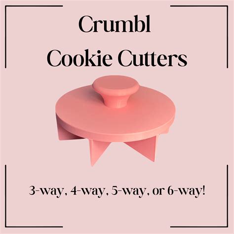 Crumbl Cookie Cutter: Cookie Splitter, Crumbl Lover Gift Idea, Gifts ...