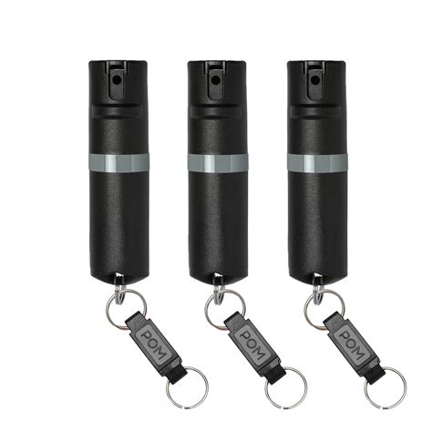 Buy POM Pepper Spray Flip Top Keychain - Maximum Strength OC Spray Self ...