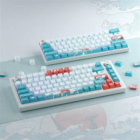 HITIME XVX PBT Keycaps and Japanese Sea Wave Large Mouse India | Ubuy