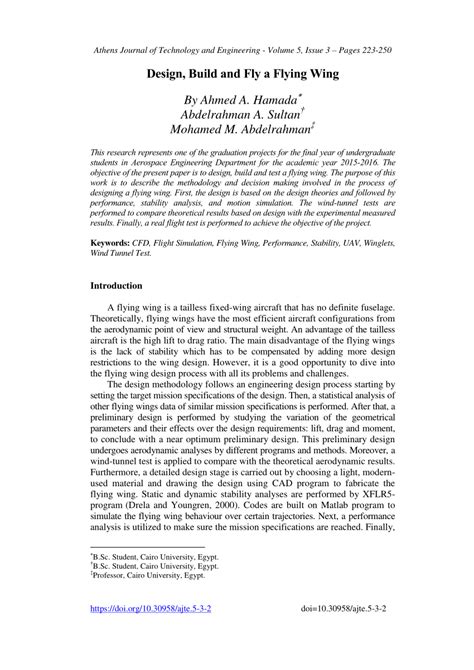 Image result for Flying Wing Design Plans