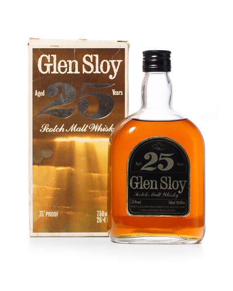 Glen Sloy 1970's 25 Year Old 75 Proof With Original Box – Mark Littler