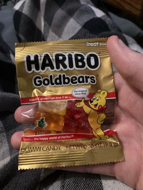 Me when the treat size Haribo gummy bear packages have 4 gummy bears in them : r/atrioc